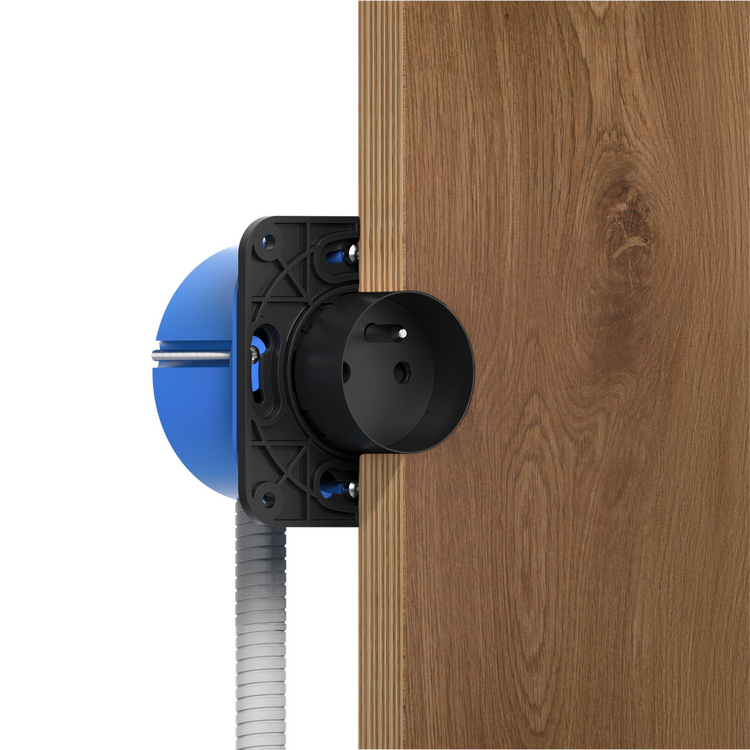 ROND 3.0 backfit houder installatie