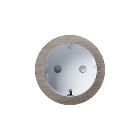 ROND 2.0 stopcontact wit - randaarde - canon de fusil light