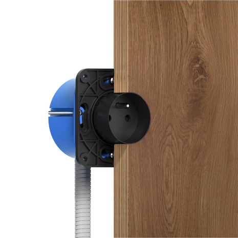 ROND 3.0 backfit houder installatie