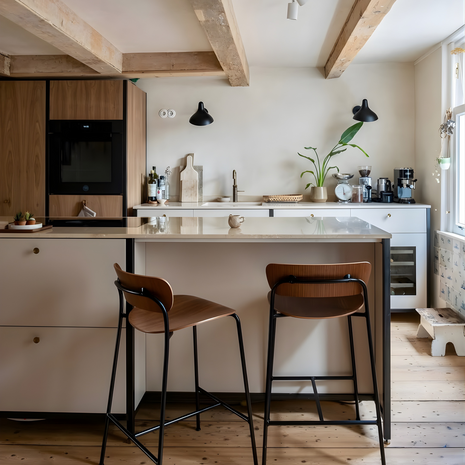 2-voudig stopcontact wit bakeliet inbouw rond