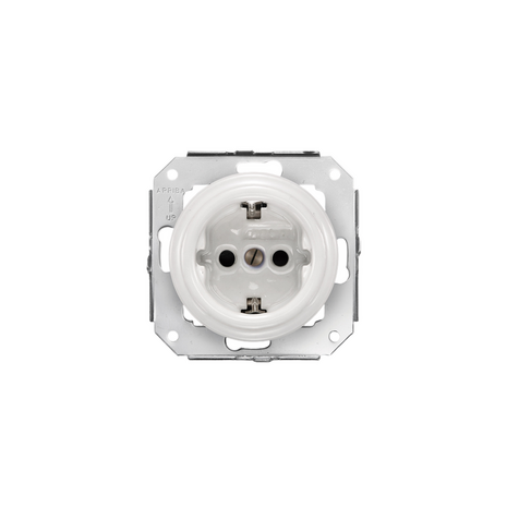 Fontini GARBY Colonial stopcontact wit porselein binnenwerk