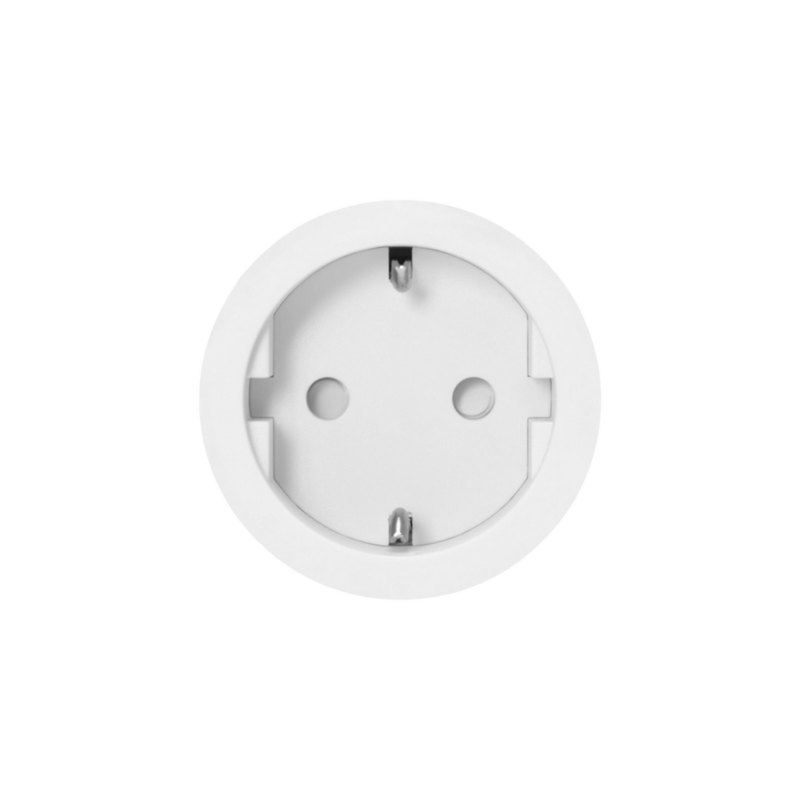 De Oude Schakelaar - ROND by Prado unifit stopcontact wit 52 mm | Randaarde