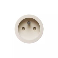 ROND 2.0 stopcontact inbouw type E socket penaarding penaarde Belgie Frankrijk afmetingen - rond io De Oude Schakelaar