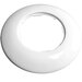 Wit rond renovatie afdekraam 1-voudig 85 mm