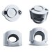 Kabelklem wit 5 stuks