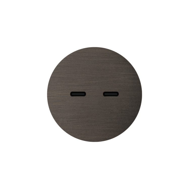 rond io by prado USB-C dark bronze donker brons module 2.0 USB C inbouw.png