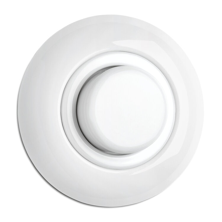 Porselein wit dimmer inbouw THPG