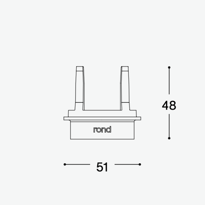 ROND 2.0 verwijdertool afmetingen