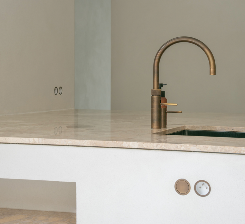 Rond 2.0 schakelaar licht brons rond by prado rond.io 230v