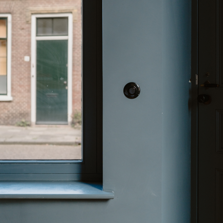 Bakeliet dimmer inbouw zwart LED halogeen rond 100274 THPG 