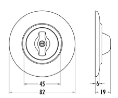 Duroplast-wit-bakeliet-enkel-rond-inbouw-afmetingen