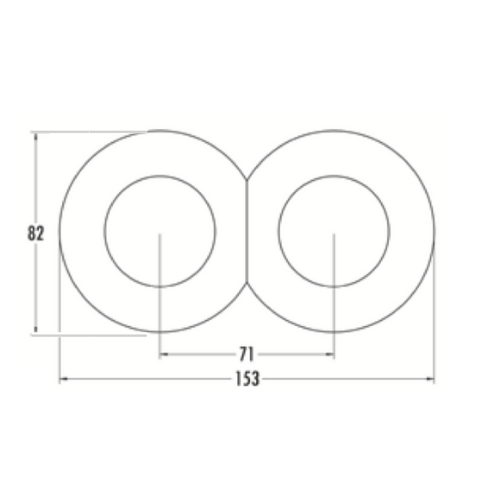 Bakeliet-dubbel-rond-inbouw-afmetingen