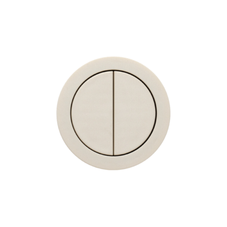 Rond 2.0 puls schakelaar 2 knoppen basis creme basic creme rond by prado rond.io