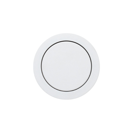 Rond 2.0 schakelaar basic white aluminium wit by prado rond.io 230v