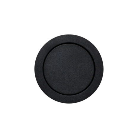 Rond 2.0 puls schakelaar basic zwart basis black aluminium zwart by prado rond.io