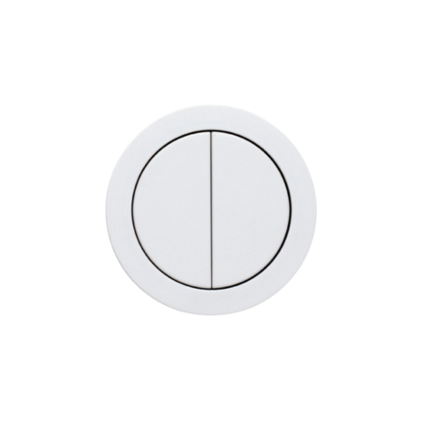 Rond 2.0 schakelaar 2 knoppen basis wit white basic rond by prado rond.io