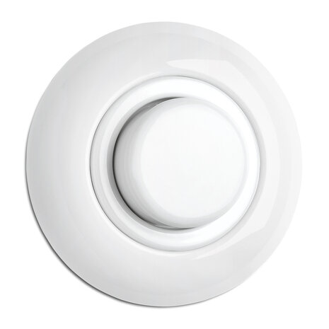 Porselein wit dimmer inbouw THPG