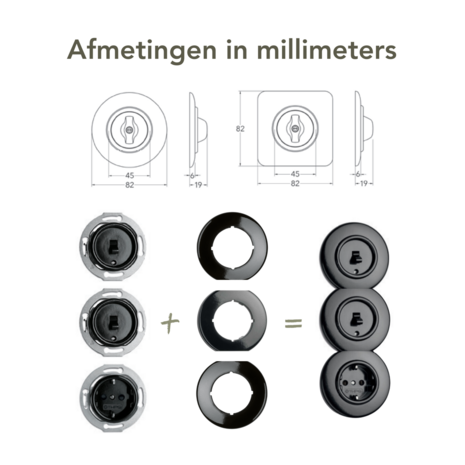 Afmetingen-bakeliet-schakelmateriaal