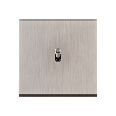 MODELEC schakelaar geborsteld staal