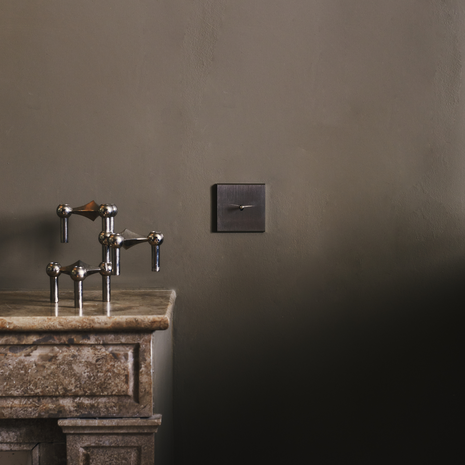 MODELEC schakelaar geborsteld staal