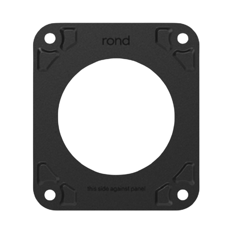 ROND backfit holder space plates