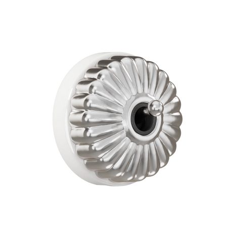 De Oude Schakelaar | Fontini DIMBLER Charlotte | Opbouwschakelaar polished chrome