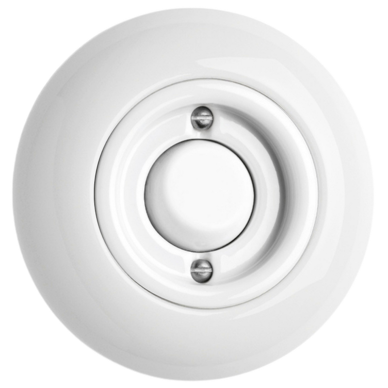 Porselein schakelaar wit inbouw wip schakelmateriaal