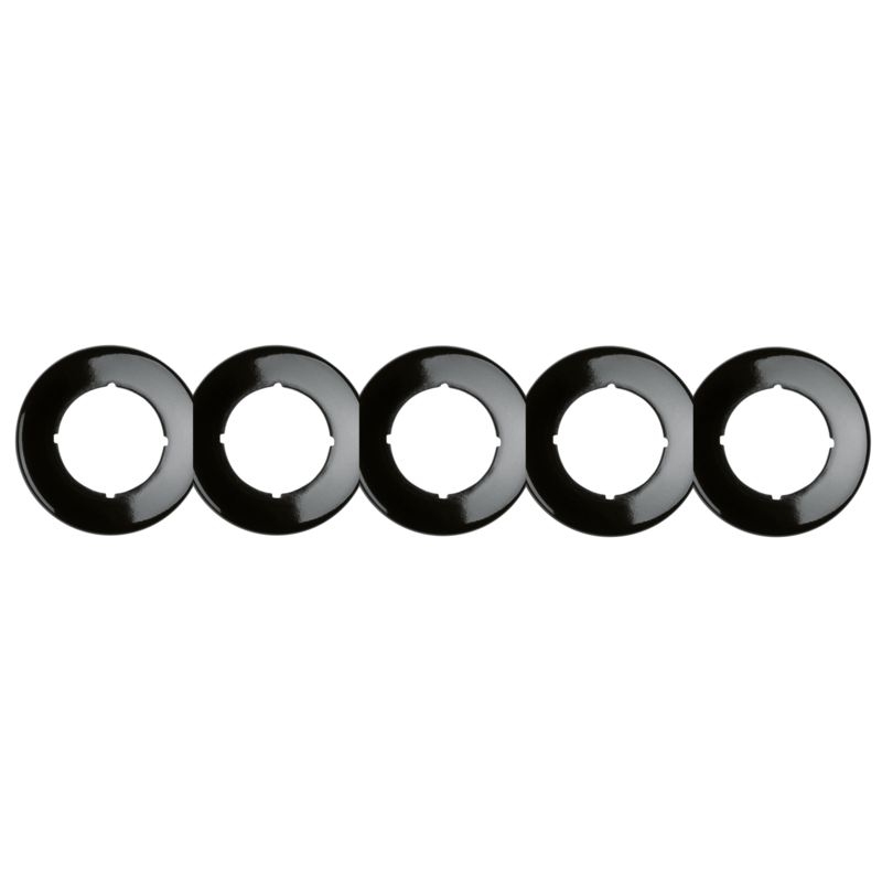 Bakeliet 5-voudig rond afdekraam