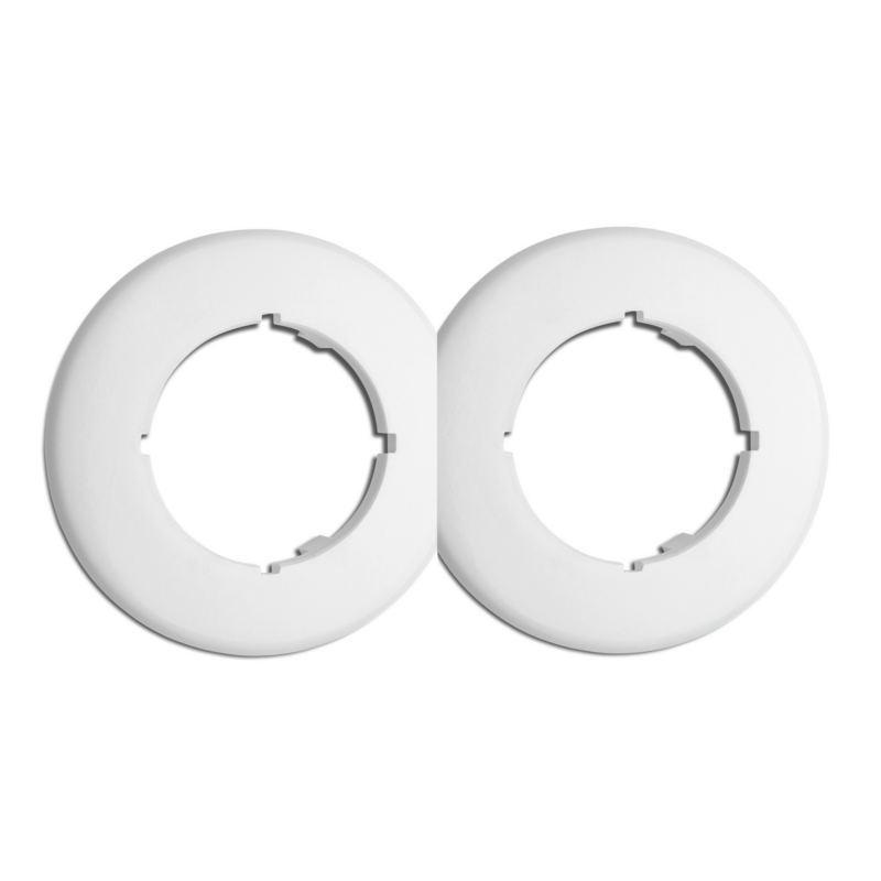 Wit bakeliet 2-voudig rond afdekraam