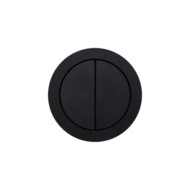 Rond 2.0 puls schakelaar 2 knoppen zwart aluminium black rond by prado rond.io 230v