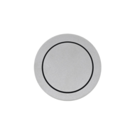 Rond 2.0 schakelaar basic grijs basis grey kunststof by prado rond.io 230v