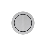 Rond 2.0 puls schakelaar 2 knoppen basis grijs basic grey rond by prado rond.io