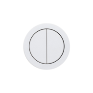 Rond 2.0 puls schakelaar 2 knoppen basis wit basic white rond by prado rond.io