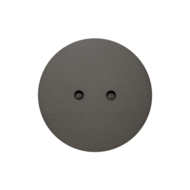 ROND 2.0 vloerstopcontact stopcontact geborsteld canon de fusil dark