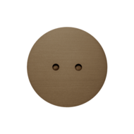 ROND 2.0 vloerstopcontact stopcontact geborsteld donker brons