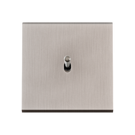 MODELEC schakelaar geborsteld staal