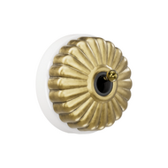 De Oude Schakelaar | Fontini DIMBLER Charlotte | Opbouwschakelaar satin gold