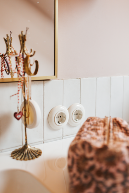 Porselein stopcontact