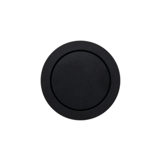 ROND 2.0 schakelaar 1 knop 230V zwart aluminium