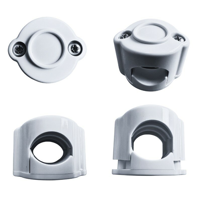 Kabelklem wit 5 stuks