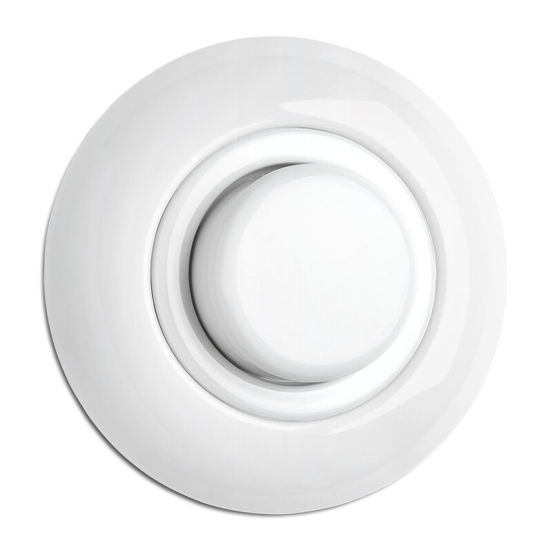 Porselein wit dimmer inbouw