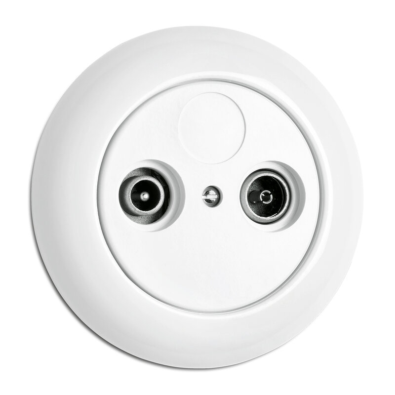 Porselein CAI aansluiting wandcontactdoos inbouw