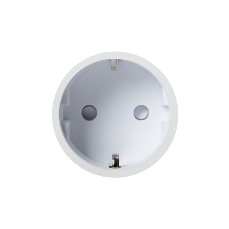ROND unifit stopcontact wit - randaarde Ø45 mm
