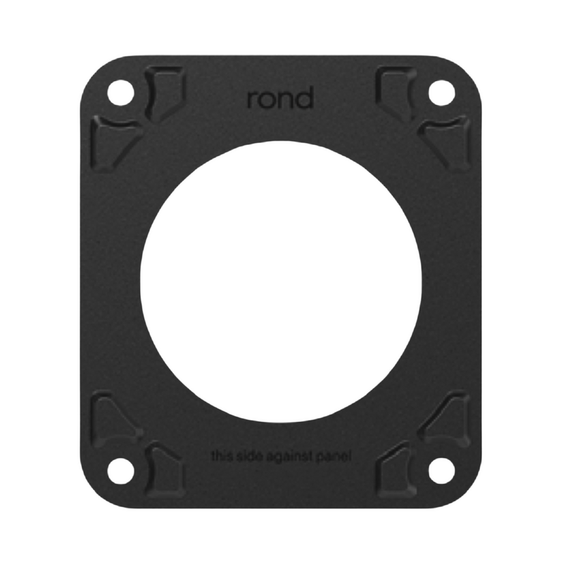 ROND backfit holder space plate