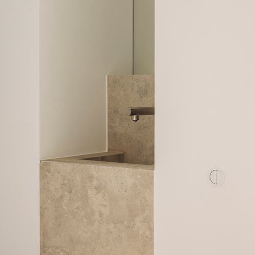 ROND by Prado 2.0 dubbele schakelaar wit kunststof aluminium minimalistisch